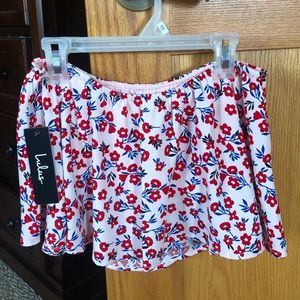 Lulus Floral Top